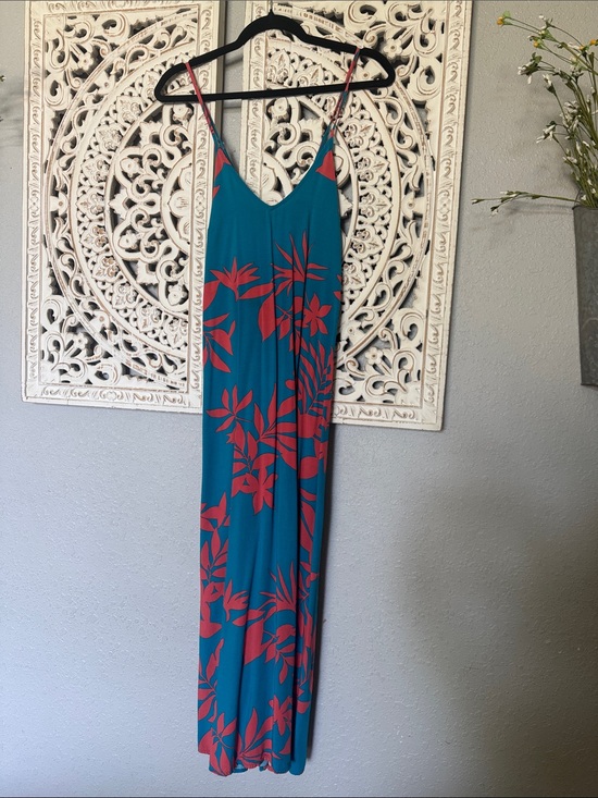 Old Navy Dresses & Skirts - Old Navy Teal and Coral Striped Top